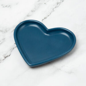 Καρδιά δισκάκι Katerina μονόχρωμο